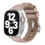 Pasek Opaska Bransoleta Silikon Beżowy Mix Klamra do Apple Watch 3 4 5 6 7 8 9 SE 38/40/41mm - 3